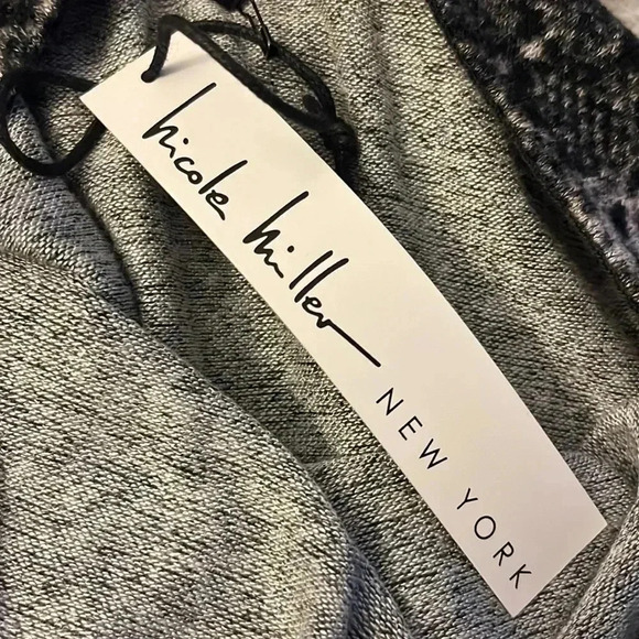 Nicole  Miller Sweater Knit Dress Snakeskin Pattern - Picture 10 of 11